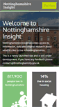 Mobile Screenshot of nottinghamshireinsight.org.uk